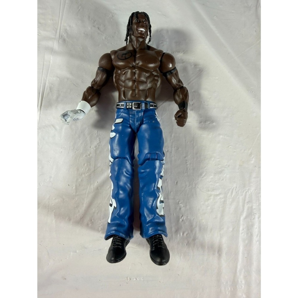 Mattel WWE R-Truth Ron Killings Basic Action Figure 2010 Blue Jeans 7 inch